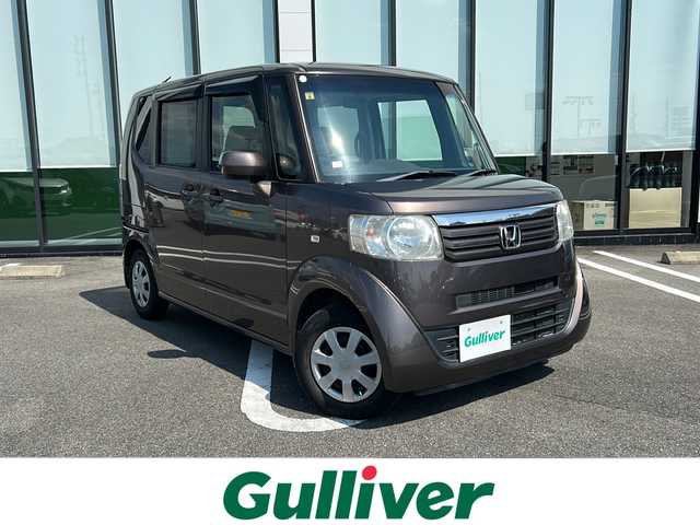 ホンダ Ｎ ＢＯＸ G Lパッケージ 岐阜県 2012(平24)年 5.7万km プレミアムブロンズパール 登録時走行距離56726km/純正ナビ　/ワンセグテレビ　/両側電動ドア　/バックモニター　/プッシュスタート/パワーウィンドウ/パワーステアリング/スマートキー/ＣＤ可　/ＳＤミュージックサーバー　/ＥＴＣ/ベンチシート　/フルフラットシート/純正フロアマット/ABS　/横滑り防止装置/ハロゲンヘッドライト/SRSエアバック（運転席・助手席）