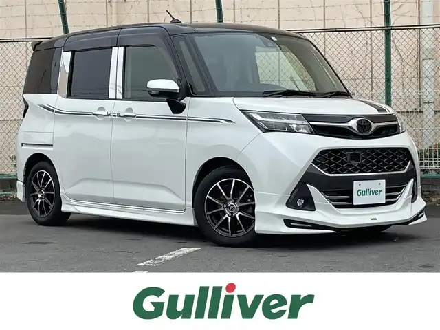 トヨタ タンク カスタムG S 東京都 2017(平29)年 4.6万km パールホワイトⅢ 純正ナビ/バックモニター/衝突回避支援ブレーキ/車線逸脱警報機能/クルーズコントロール/両側電動スライドドア/ＥＴＣ/ドライブレコーダー/アイドリングストップ/横滑り防止措置/ステアリングスイッチ