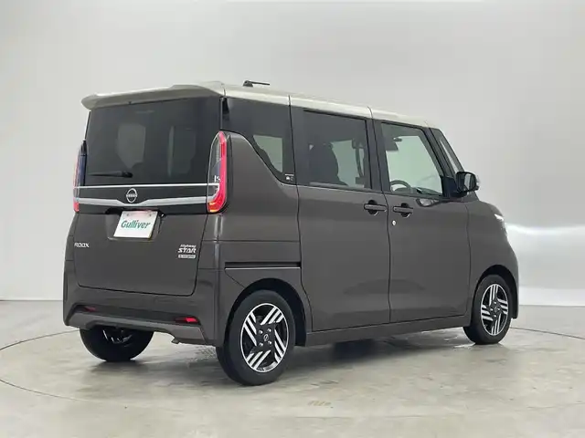 日産 ルークス HWS X プロパイロットED 埼玉県 2023(令5)年 0.6万km フローズンバニラパール/アッシュブラウンM 純正9インチナビ アラウンドビューモニター プロパイロット リアサーキュレーター LEDヘッドライト インテリジェントルームミラー ドライブレコーダー 純正アルミホイール 両側パワースライドドア