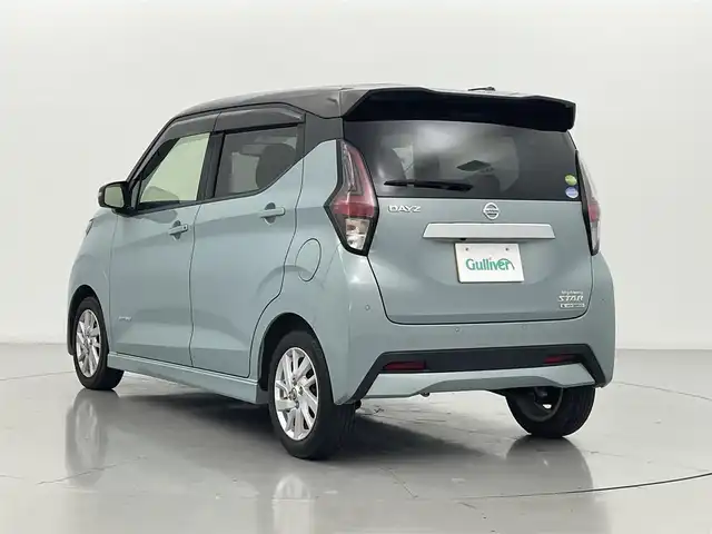 日産 デイズ HWS X プロパイロットED 熊本県 2019(令1)年 2.1万km アッシュブラウン/ソーダブルー 純正ナビMM318D-L/・CD/DVD/・FM/AM/・Bluetooth/・SD/・フルセグTV/主要装備/・アラウンドビューモニター/・プロパイロット/・インテリジェントエマージェンシーブレーキ/・車線逸脱警報機能/・車線逸脱防止支援システム/・踏み間違い衝突防止アシスト/・ふらつき警報機能/・標識認識機能/・先行車発進お知らせ機能/・横滑り防止/・アイドリングストップ/・ＬＥＤヘッドライト/・サイドカーテンエアバッグ/・アイドリングストップ/・ＥＴＣ/・１４インチ純正アルミ/・オートライト/スマートキー/プッシュスタート/スペアキー1本/保証書/取扱説明書