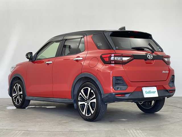 ダイハツ ロッキー G 鹿児島県 2020(令2)年 5.9万km ブラックマイカメタリック/コンパーノレッド 純正ディスプレイオーディオ/（フルセグ/Bluetooth/AM/FM）　/パノラミックビューモニター　/バックカメラ　/前席シートヒーター　/純正ドライブレコーダー　/純正ドアバイザー　/電動格納ミラー　/レーダークルーズコントロール　/レーンキープアシスト/デジタルインナーミラー/スマートキー/プッシュスタートボタン/保証書/取扱説明書/スペアキー1本