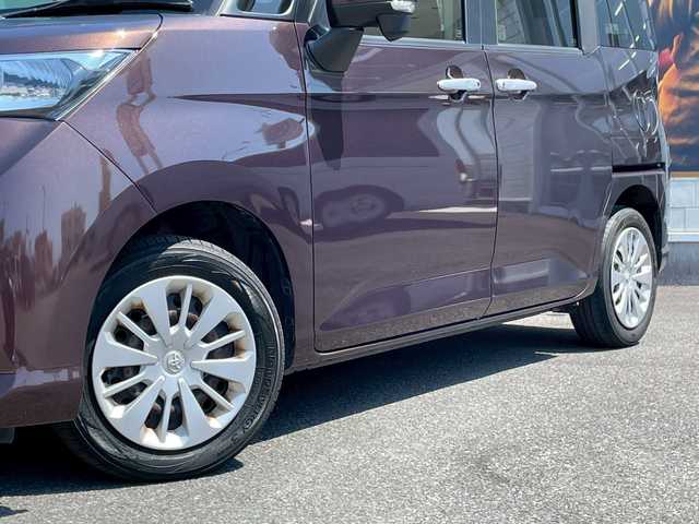 トヨタ タンク G S 宮崎県 2018(平30)年 6.5万km 茶 両側パワースライド/バイザー/スマートキー/純正オーディオ（ラジオ、CD、AUX）/クルコン/ブレーキサポート/アイストップ/LEDライト/純正フロアマット/ETC/バックソナー/Rドアサンシェード