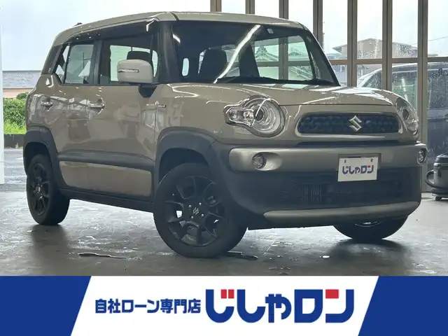 スズキ クロスビー HYBRID MZ 宮崎県 2018(平30)年 9.8万km キャラバンアイボリーパールメタリック/ホワイト 2トーンルーフ /ナビ(CN-RZ83)//TV/CD/DVD/Bluetooth//ビルトインETC//オートライト//純正フロアマット//純正アルミホイール//ドアバイザー