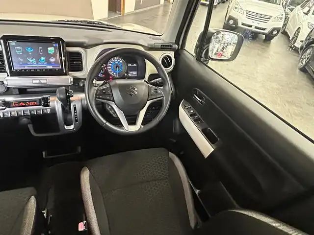 スズキ クロスビー HYBRID MZ 宮崎県 2018(平30)年 9.8万km キャラバンアイボリーパールメタリック/ホワイト 2トーンルーフ /ナビ(CN-RZ83)//TV/CD/DVD/Bluetooth//ビルトインETC//オートライト//純正フロアマット//純正アルミホイール//ドアバイザー
