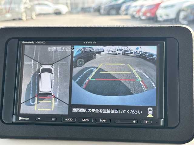 ダイハツ ムーヴ キャンバス ストライプス G 茨城県 2022(令4)年 1.5万km シャイニングホワイトパール/ファインミントメタリック 社外SDナビ/(BT/AM/FM/CD)/フルセグTV /バックカメラ /ETC /D席N席シートヒーター /両側パワースライドドア /コーナーセンサー前後 /LEDヘッドライト /オートライト /プッシュスタート /アイドリングストップ /取扱説明書/保証書/パーキングアシスト/パワーウィンドウ/パワーステアリング