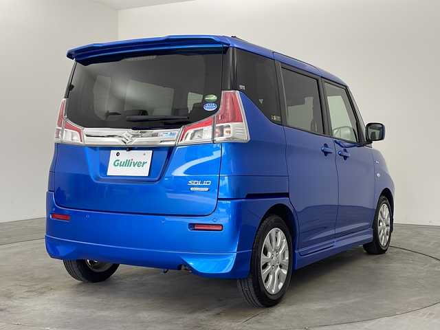 スズキ ソリオ HV MX 兵庫県 2019(令1)年 5.3万km スピーディーブルーM ・社外ナビ&BT&CD&SD/・パワースライドドア/・レーダークルーズコントロール/・デュアルカメラブレーキサポート/・車線逸脱警報/・オートハイビーム/・シートヒーター/・コーナーセンサー/・バックカメラ/・ETC/・横滑り防止装置/・ヘッドライトレベライザー/・ステアリングリモコン/・純正15インチAW/・カーテンエアバック/・アイドリングストップ/・電動格納ミラー/・プッシュスタート/・オートライト/・W＋サイドエアバック/・フロアマット