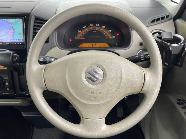 スズキ パレット X 愛知県 2011(平23)年 10.6万km ブルーイッシュブラックパール3 社外HDDナビ/・AM/FM/フルセグTV/CD/DVD/BT/USB/片側パワースライドドア/プッシュスタート/ETC/フルフラットシート/ベンチシート/HIDヘッドライト/電動ミラー/社外フロアマット/オートエアコン/ドアバイザー/W＋Sエアバック