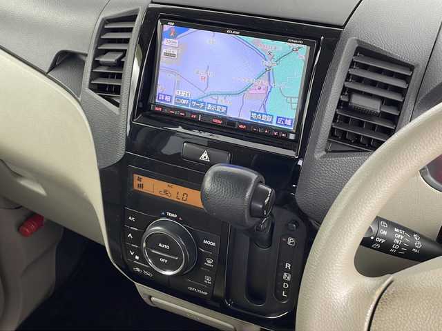 スズキ パレット X 愛知県 2011(平23)年 10.6万km ブルーイッシュブラックパール3 社外HDDナビ/・AM/FM/フルセグTV/CD/DVD/BT/USB/片側パワースライドドア/プッシュスタート/ETC/フルフラットシート/ベンチシート/HIDヘッドライト/電動ミラー/社外フロアマット/オートエアコン/ドアバイザー/W＋Sエアバック