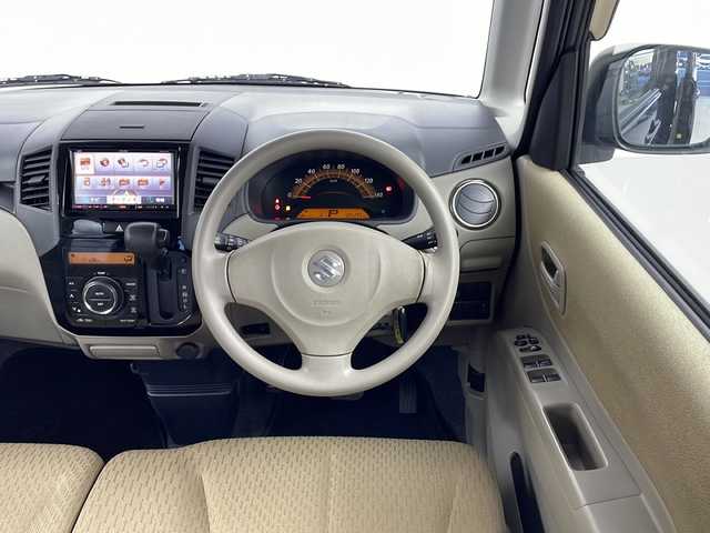 スズキ パレット X 愛知県 2011(平23)年 10.6万km ブルーイッシュブラックパール3 /社外HDDナビ//AM・FM・フルセグTV・CD・DVD・BT・USB//片側パワースライドドア//プッシュスタート//ETC//フルフラットシート//ベンチシート//HIDヘッドライト//電動ミラー//社外フロアマット//オートエアコン//ドアバイザー//W＋Sエアバッグ