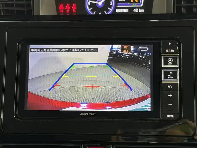 トヨタ ルーミー カスタムG 大阪府 2018(平30)年 3.7万km ブラックマイカ/マゼンダベリーメタリック アルパインナビ　後席モニター　クルコン　衝突軽減　バックカメラ　ＥＴＣ　シートヒーター　ドラレコ　スマートアシスト　クリアランスソナー　両側電動　アイドリングストップ　オートハイビーム　オートライト