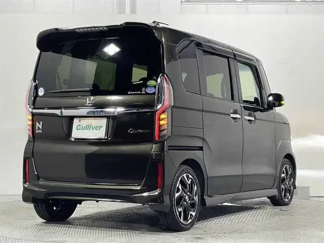 ホンダ Ｎ ＢＯＸ G EX ターボ ホンダセンシング 大阪府 2017(平29)年 2.6万km プレミアムグラマラスブロンズP ターボ　純正大型ナビＴＶ　ハーフレザー　レーダークルコン　衝突軽減　バックカメラ　ＥＴＣ　ドラレコ　両側電動　レーンアシスト　オートハイビーム　アイドリングストップ　ＬＥＤヘッドライト　スマートキー