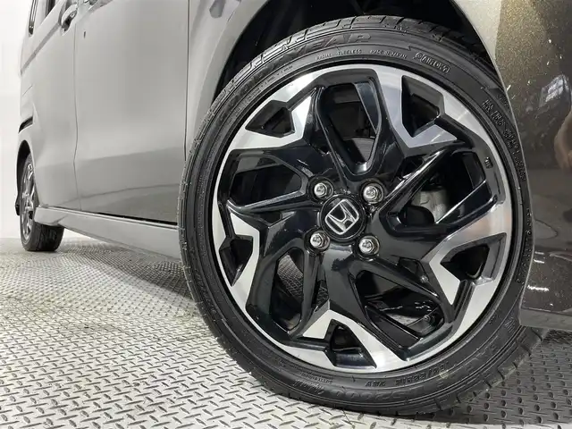 ホンダ Ｎ ＢＯＸ G EX ターボ ホンダセンシング 大阪府 2017(平29)年 2.6万km プレミアムグラマラスブロンズP ターボ　純正大型ナビＴＶ　ハーフレザー　レーダークルコン　衝突軽減　バックカメラ　ＥＴＣ　ドラレコ　両側電動　レーンアシスト　オートハイビーム　アイドリングストップ　ＬＥＤヘッドライト　スマートキー