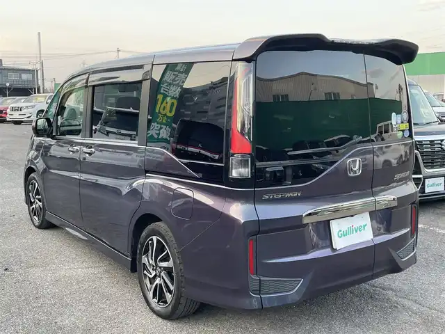 ホンダ ステップワゴン スパーダ クールスピリット 千葉県 2015(平27)年 12.5万km プレミアムスパイスパープルP ・純正ナビ（VXM-155VFNi）/・TV/BT/DVD/USB/・衝突被害軽減ブレーキ/・レーンキープアシスト/・レーダークルーズコントロール/・ビルドインETC/・パドルシフト/・シートヒーター/・LEDヘッドライト/・フォグランプ/・社外後席モニター（アルパイン）/・ビルトインETC/・純正17インチAW/・ワクワクゲート/・社外ドライブレコーダー/・スマートキー/・スペアキー有/・プッシュスタート/・保証書/・取扱説明書