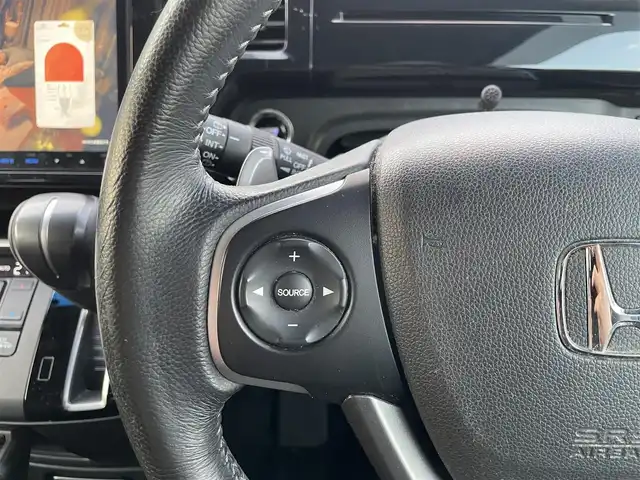 ホンダ ステップワゴン スパーダ クールスピリット 千葉県 2015(平27)年 12.5万km プレミアムスパイスパープルP ・純正ナビ（VXM-155VFNi）/・TV/BT/DVD/USB/・衝突被害軽減ブレーキ/・レーンキープアシスト/・レーダークルーズコントロール/・ビルドインETC/・パドルシフト/・シートヒーター/・LEDヘッドライト/・フォグランプ/・社外後席モニター（アルパイン）/・ビルトインETC/・純正17インチAW/・ワクワクゲート/・社外ドライブレコーダー/・スマートキー/・スペアキー有/・プッシュスタート/・保証書/・取扱説明書