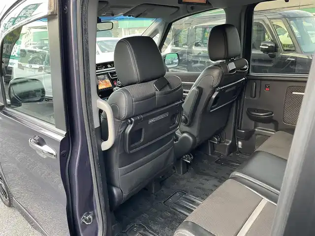 ホンダ ステップワゴン スパーダ クールスピリット 千葉県 2015(平27)年 12.5万km プレミアムスパイスパープルP ・純正ナビ（VXM-155VFNi）/・TV/BT/DVD/USB/・衝突被害軽減ブレーキ/・レーンキープアシスト/・レーダークルーズコントロール/・ビルドインETC/・パドルシフト/・シートヒーター/・LEDヘッドライト/・フォグランプ/・社外後席モニター（アルパイン）/・ビルトインETC/・純正17インチAW/・ワクワクゲート/・社外ドライブレコーダー/・スマートキー/・スペアキー有/・プッシュスタート/・保証書/・取扱説明書