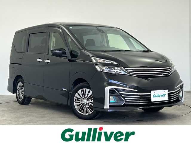 日産 セレナ ライダー 三重県 2018(平30)年 4.8万km ダイヤモンドブラック /禁煙車//純正ナビ（MM317D-W）//バックカメラ//片側パワースライドドア//ハンズフリースライドドア//クルーズコントロール//衝突軽減//ETC//革巻きステアリング//ステアリングスイッチ//アイドリングストップ