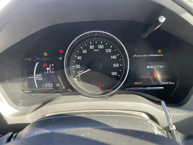 ホンダ ヴェゼル ハイブリッド Z ホンダセンシング 島根県 2016(平28)年 6.3万km ルーセブラックM 純正ＳＤナビ　/フルセグTV　/ＤＶＤ再生　/Ｂｌｕｅｔｏｏｔｈ接続　/バックカメラ　/ビルトインＥＴＣ　/ドライブレコーダー　/アダプティブクルーズコントロール/衝突軽減システム　/前席シートヒーター　/スマートキー/純正ＬＥＤヘッドライト/純正１７インチアルミホイール　/純正フロアマット　/保証書/取扱説明書/スペアキー1本