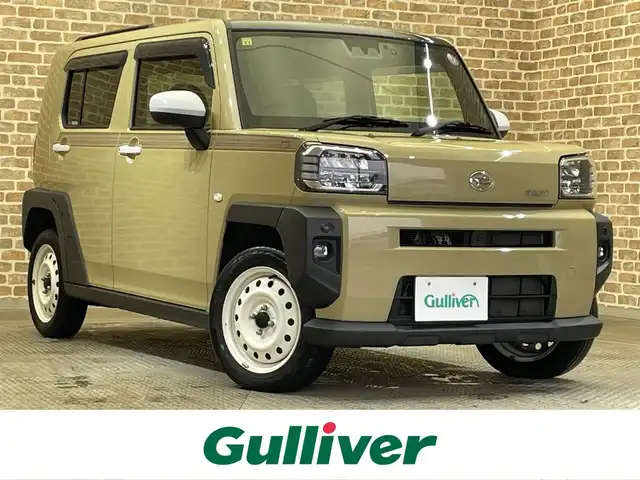 ダイハツ タフト G ターボ 岩手県 2020(令2)年 6.9万km サンドベージュメタリック ４WD/ターボ/ルーフレール/スカイフィールトップ/ワイヤレス充電/スマートアシスト/衝突回避支援ブレーキ/路外逸脱抑制機能/標識認識機能/先行車発進お知らせ機能/アダプティブクルーズコントロール/レーンキープコントロール/コーナーセンサー/アダプティブドライビングビーム/横滑り防止装置/アイドリングストップ/前席シートヒーター/純正ナビ/フルセグTV/バックカメラ/ドライブレコーダー/ETC/LEDヘッドライト/15インチスチールホイール