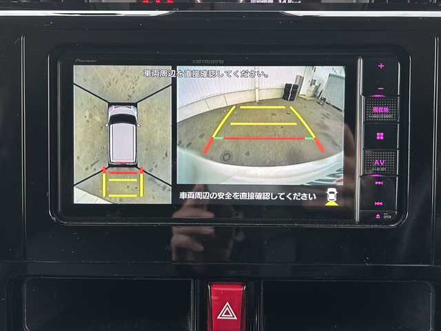トヨタ ルーミー カスタムG 熊本県 2022(令4)年 5万km パールホワイトⅢ 社外７型ナビ　/両側パワースライド　/全方位カメラ /コーナーセンサー /クルーズコントロール /禁煙車 /スマートキー /スペアキー /Bluetooth /フルセグテレビ /LEDヘッドライト /シートカバー /フォグランプ