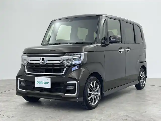 ホンダ Ｎ ＢＯＸ カスタム L 群馬県 2021(令3)年 4.1万km プレミアムグラマラスブロンズP 純正７インチナビ　ホンダセンシング　レーダークルーズコントロール　レーンキープアシスト　衝突軽減ブレーキ　シートヒーター　バックカメラ　ＥＴＣ　オートライト　ＬＥＤヘッドライト　リアソナー　禁煙車