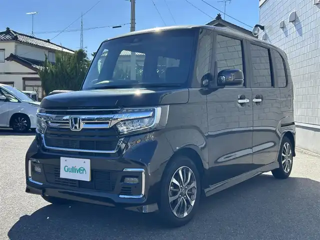 ホンダ Ｎ ＢＯＸ カスタム L 山形県 2021(令3)年 4.1万km プレミアムグラマラスブロンズP 純正ナビ/ホンダセンシング/レーダークルーズコントロール/レーンキープアシスト/衝突軽減ブレーキ/シートヒーター/バックカメラ/ＥＴＣ/オートライト/ＬＥＤヘッドライト/リアソナー/禁煙車
