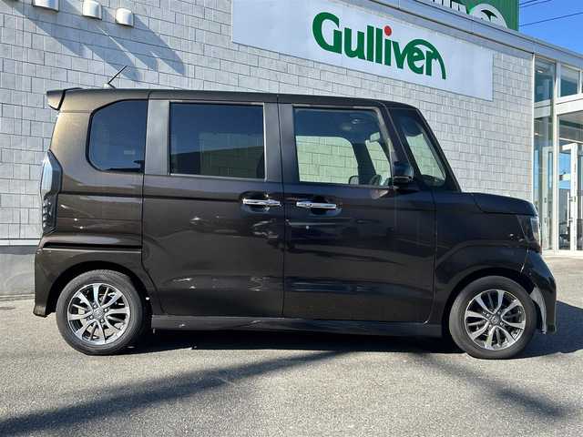 ホンダ Ｎ ＢＯＸ カスタム L 山形県 2021(令3)年 4.1万km プレミアムグラマラスブロンズP 純正ナビ/ホンダセンシング/レーダークルーズコントロール/レーンキープアシスト/衝突軽減ブレーキ/シートヒーター/バックカメラ/ＥＴＣ/オートライト/ＬＥＤヘッドライト/リアソナー/禁煙車