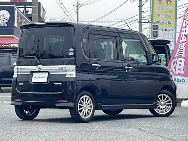 ダイハツ タント カスタム X スペシャル 愛知県 2012(平24)年 5.4万km ブラックマイカメタリック /禁煙//ワンオーナー//純正ナビ//CD/DVD/BT/MSU/フルセグ//バックカメラ//ETC//パワースライドドア//シートリフター//アイドリングストップ//HIDオートライト//フォグランプ//スペアタイヤ有//電格ウインカーミラー//純正フロアマット//純正ドアバイザー//スペアスマートキー//D記録簿　H25.1 6 //記録簿　R3.11 R5.11//新車保証書//取扱説明書//ナビ取扱説明書