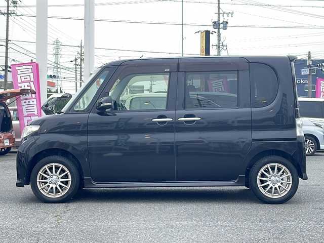 ダイハツ タント カスタム X スペシャル 愛知県 2012(平24)年 5.4万km ブラックマイカメタリック /禁煙//ワンオーナー//純正ナビ//CD/DVD/BT/MSU/フルセグ//バックカメラ//ETC//パワースライドドア//シートリフター//アイドリングストップ//HIDオートライト//フォグランプ//スペアタイヤ有//電格ウインカーミラー//純正フロアマット//純正ドアバイザー//スペアスマートキー//D記録簿　H25.1 6 //記録簿　R3.11 R5.11//新車保証書//取扱説明書//ナビ取扱説明書
