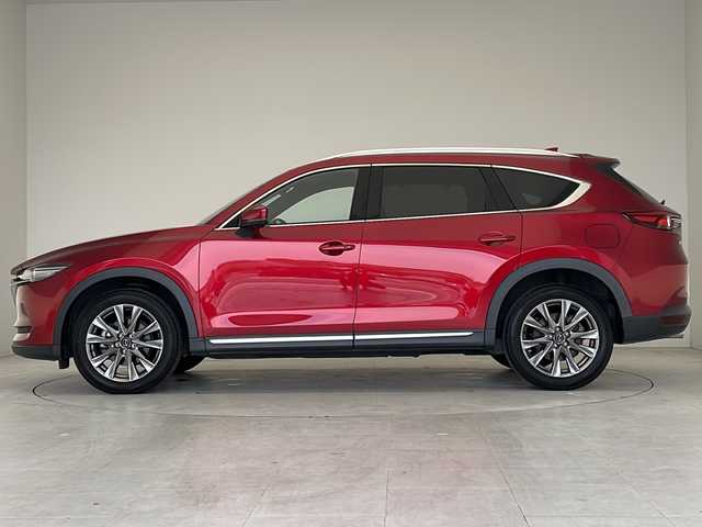 マツダ ＣＸ－８ XD Lパッケージ 愛知県 2018(平30)年 3.3万km ソウルレッドクリスタルM 衝突軽減システム/BOSEプレミアムサウンド/純正SDナビ（SDなし）/全方位カメラ/レーダークルーズコントロール/シートヒーター/エアシート/CD/DVD/Bluetooth/バックカメラ/電動リアゲート/パワーシート/ヘッドアップディスプレイ/コーナーセンサー/純正アルミホイール/ブラインドスポットモニター/LEDヘッドライト/リアオートエアコン/ステアリングヒーター/ルーフレール/ドライブレコーダー/ETC/ステアリングスイッチ/スマートキー/プッシュスタート