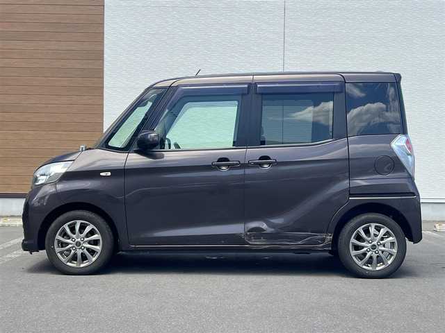 日産 デイズ ルークス X 秋田県 2018(平30)年 7.9万km アッシュブラウンM 4WD/衝突軽減システム/片側パワスラ/社外ナビ/フルセグ/全方位カメラ/アラウンドビューモニター/社外アルミ/スマートキー/アイドリングストップ/コーナーセンサー/プッシュスタート/運転席シートヒーター/ETC/社外フロアマット/純正ドアバイザー/オートエアコン/パワーステアリング/パワーウィンドウ/レベライザー/横滑り防止/電動格納ミラー/保証書/取扱説明書/記録簿