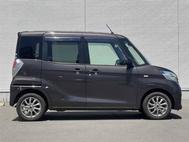 日産 デイズ ルークス X 秋田県 2018(平30)年 7.9万km アッシュブラウンM 4WD/衝突軽減システム/片側パワスラ/社外ナビ/フルセグ/全方位カメラ/アラウンドビューモニター/社外アルミ/スマートキー/アイドリングストップ/コーナーセンサー/プッシュスタート/運転席シートヒーター/ETC/社外フロアマット/純正ドアバイザー/オートエアコン/パワーステアリング/パワーウィンドウ/レベライザー/横滑り防止/電動格納ミラー/保証書/取扱説明書/記録簿
