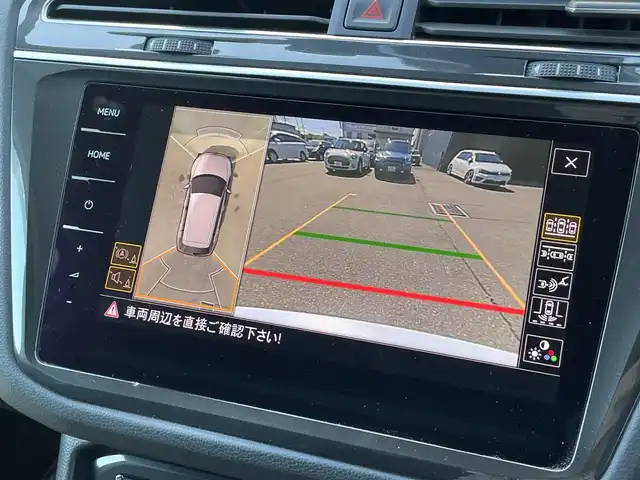 フォルクスワーゲン ティグアン TDI 4モーション ハイライン 道東・釧路十勝 2018(平30)年 5.2万km オリックスホワイトパールエフェクト ４WD/純正ナビ/CD/DVD/SD/フルセグ/AppleCarPlay/AndroidAudio/全方位モニター/ETC２．０/同一車線内全車速運転支援システム/アダクティブクルーズコントロール/アダクティブシャシーコントロール/レーンキープアシストシステム/レーンチェンジアシストシステム/プリクラッシュブレーキシステム/レザーシート/パワーシート（運転席）/全席シートヒーター/電動リアゲート/純正AW　18インチ/純正フロアマット/スペアキー