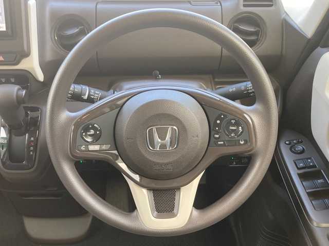 ホンダ Ｎ ＢＯＸ L 愛媛県 2021(令3)年 3.7万km プラチナホワイトパール 社外ナビ(AVN-R87) /・CD Bluetooth SD /バックカメラ /ETC /片側パワースライドドア /衝突軽減ブレーキ /レーンキープアシスト /レーダークルーズコントロール /コーナーセンサー  /LEDヘッドライト/運転席/助手席シートヒーター/●左右独立式リアセンターアームレスト/●充電用USBジャック2個口/●2列めロールサンシェード/●運転席/助手席コンビニフック付シートバックテーブル