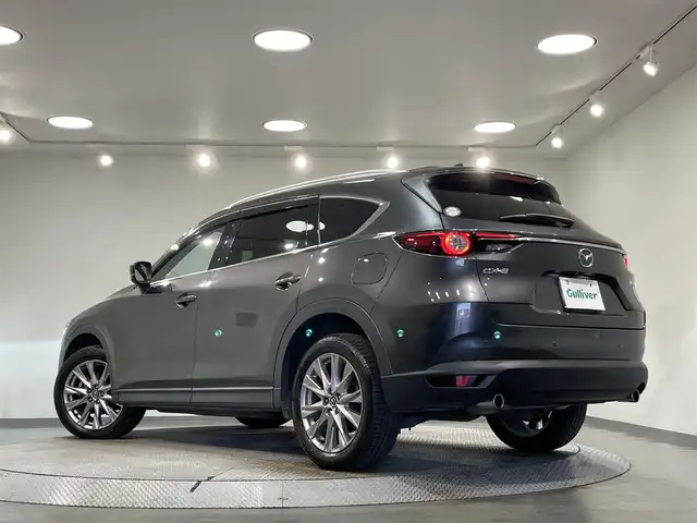 マツダ ＣＸ－８ XD プロアクティブ 愛知県 2018(平30)年 5.2万km マシーングレープレミアムM 純正8インチナビ/（Bluetooth/AM/FM/フルセグTV/Carplay）/電動リアゲート/ブラインドスポットモニター/シートヒーター/フリップダウンモニター/衝突軽減ブレーキ/アラウンドビューモニター/レーダークルーズコントロール/LEDヘッドライト/ETC/ドライブレコーダー/メモリ機能付きパワーシート/ステアリングヒーター/コーナーセンサー/ルーフレール/パーキングアシスト/スマートキー/純正19インチAW