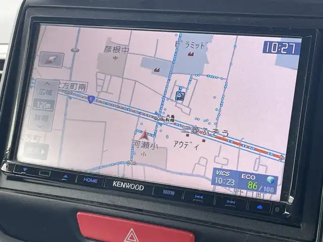 ホンダ Ｎ ＢＯＸ スラッシュ G Lパッケージ 滋賀県 2016(平28)年 5.1万km プレミアムホワイトパールⅡ 社外ナビ/(Bluetooth/TV/CD/DVD)/バックカメラ/アイドリングストップ/電動パーキング/ドアバイザー/置くだけ充電/スペアキー/スマートキー/USB/ベンチシート/取扱説明書/保証書
