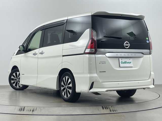 日産 セレナ ハイウェイスターVセレクションⅡ 埼玉県 2018(平30)年 5.8万km ブリリアントホワイトパール 純正ナビ/　(Bluetooth/iPod/CD/DVD/USB/FM/AM)/フルセグテレビ/全方位カメラ/純正フリップダウンモニター/ETC/両側パワースライドドア/パーキングアシスト/クルーズコントロール/衝突被害軽減ブレーキ/クリアランスソナー/プッシュスタート/オートLEDライト/純正フロアマット/純正16インチアルミホイール