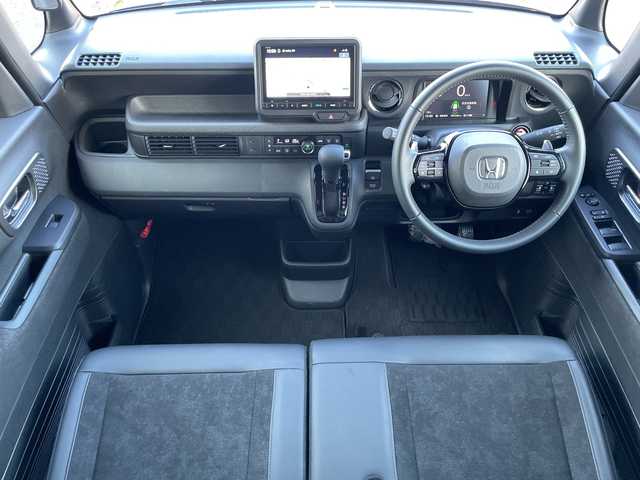 ホンダ Ｎ ＢＯＸ カスタム ターボ 群馬県 2024(令6)年 0.6万km クリスタルブラックパール ホンダセンシング/・LKA/・パーキングソナー/・衝突軽減ブレーキ/・踏み間違い/・オートハイビーム/純正メモリーナビ/（FM/AM/BT/）/フルセグTV/バックカメラ/両側パワースライドドア/シートヒーター（D席/N席）/ハーフレザー/オートブレーキホールド/プッシュスタート/LEDヘッドライト/純正フロアマット/純正AW