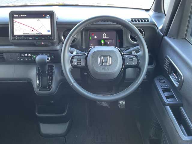 ホンダ Ｎ ＢＯＸ カスタム ターボ 群馬県 2024(令6)年 0.6万km クリスタルブラックパール ホンダセンシング/・LKA/・パーキングソナー/・衝突軽減ブレーキ/・踏み間違い/・オートハイビーム/純正メモリーナビ/（FM/AM/BT/）/フルセグTV/バックカメラ/両側パワースライドドア/シートヒーター（D席/N席）/ハーフレザー/オートブレーキホールド/プッシュスタート/LEDヘッドライト/純正フロアマット/純正AW