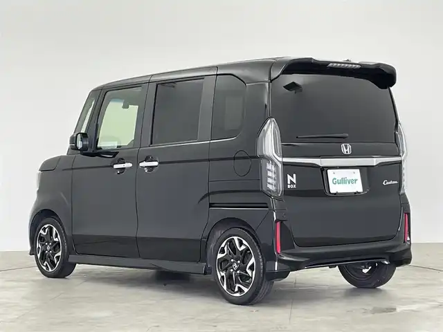 ホンダ Ｎ ＢＯＸ カスタム G L ターボ ホンダセンシング 群馬県 2019(平31)年 3.7万km クリスタルブラックパール 禁煙車　ターボ　両側パワースライドドア　純正ナビ　バックカメラ　ＥＴＣ　前後ドラレコ　本革ステアリング　ハーフレザーシート　純正アルミホイール　レーダークルーズコントロール　パドルシフト