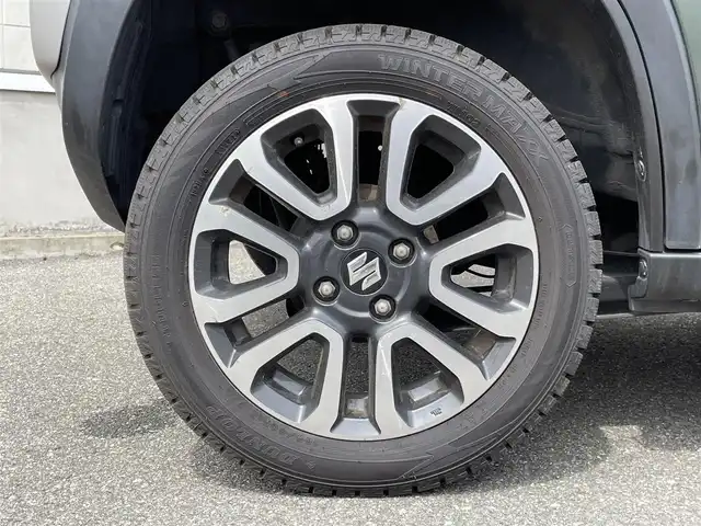 スズキ ハスラー Jスタイル Ⅱ 山形県 2016(平28)年 8.3万km クールカーキパールメタリック/ホワイト2トーンルーフ ４ＷＤ/純正ナビ/【CD/DVD/AM/FM/フルセグ/USB/BT/AUX)/ＨＩＤヘッドライト/フォグランプ/オートライト/ウィンカーミラー/ハーフレザーシート/前席シートヒーター/ブレーキアシスト/車線逸脱防止警報/グリップコントロール/ダウンヒルアシストコントロール/横滑り防止装置/プッシュスタート/スマートキー/電動格納ミラー/ドアミラーヒーター/純正ドアバイザー/純正フロアマット