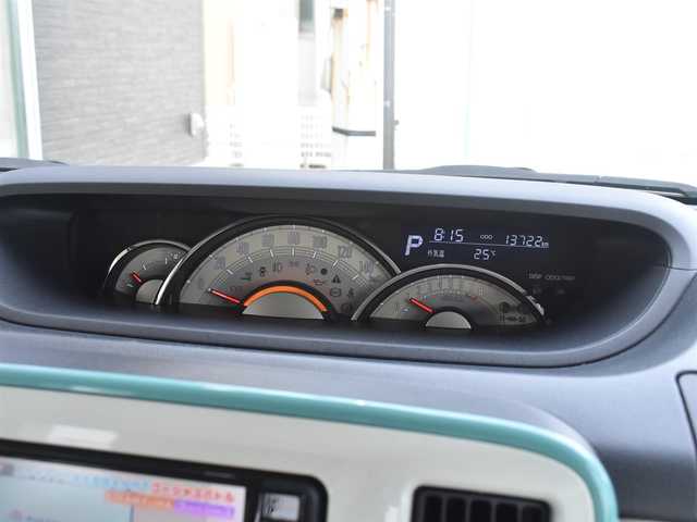 ダイハツ ムーヴ キャンバス G メイクアップ SA Ⅲ 神奈川県 2018(平30)年 1.4万km パールホワイトⅢ/ファインミントメタリック 2トーン ワンオーナー/メモリナビ/フルセグテレビ/バックカメラ/プッシュスタート/両側パワースライドドア/ドライブレコーダー/保証書/取説/ナビ説/記録(R.3.5)