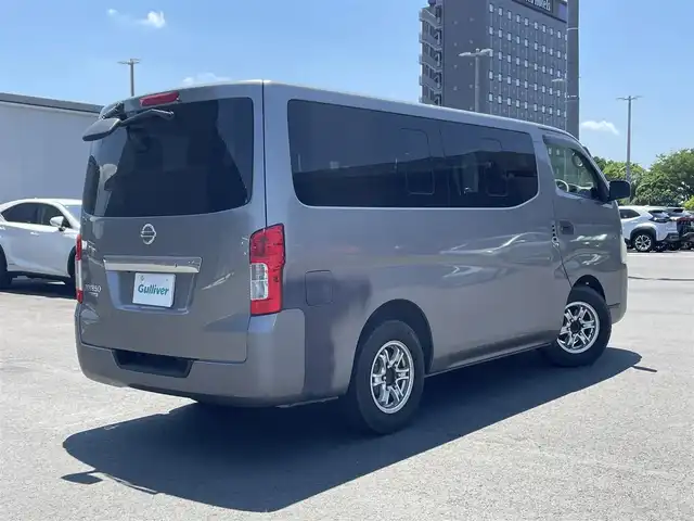 日産 ＮＶ３５０キャラバン DX 千葉県 2014(平26)年 16万km ブレードシルバー フリップダウンモニター/純正7インチSDナビ/CD DVD SD BT フルセグ/バックカメラ/社外15インチアルミホイール/純正フロアマット/電動格納ミラー/ドアバイザー/リモコンキー/ETC