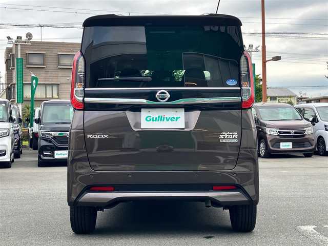 日産 ルークス HWS Gターボ プロパイロットED 静岡県 2020(令2)年 3.8万km アッシュブラウンM エンジンスタートボタン/パワーステアリング/パワーウィンドウ/アイドリングストップ/ターボ/スマートキー/オートエアコン/クルーズコントロール/USB入力端子/ETC/全方位カメラ/純正９インチメモリナビ(CD/DVD/BT/フルセグ)/ドライブレコーダー前後/ベンチシート/フロアマット/両側パワースライドドア/純正アルミホイール/ABS/横滑り防止装置/コーナーセンサー前後/レーンキープアシスト/オートライト/LEDヘッドライト/W＋サイドエアバック/衝突軽減システム/プロパイロット/ドアハンドルプロテクター（nismo）