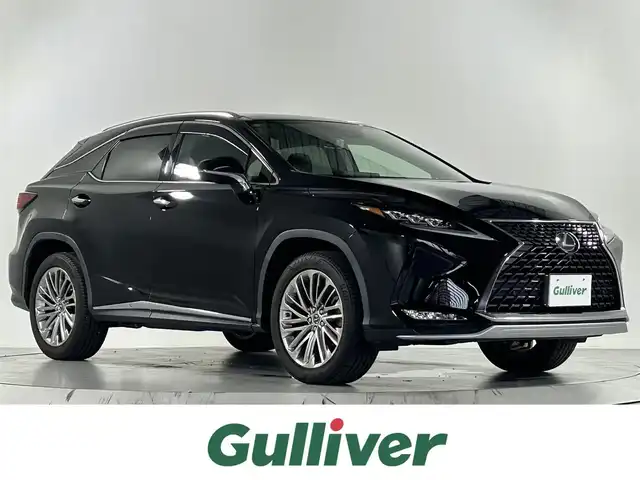 レクサス ＲＸ 300 バージョンL 佐賀県 2020(令2)年 5.1万km ブラック メーカー純正ナビ/パノラミックビューモニター/パノラマルーフ/3眼LEDヘッドライト/黒レザーシート/シートヒーター＜運転席/助手席/2列目＞/エアシート＜運転席/助手席＞/メモリシート＜運転席/助手席＞/パワーシート ＜運転席/助手席/2列目＞/ルーフレール/パドルシフト/ミラー型ドライブレコーダー/ETC2.0/ステアリングヒーター/レクサスセーフティセンス/・LTA/・PCA/・BSM/・RSA/・PKSB/・RCTA/・PKSA/・HUD