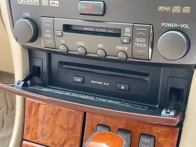 トヨタ セルシオ Cタイプ 千葉県 2003(平15)年 7.5万km ブラック サンルーフ 革シート ナビ バックカメラ 電動シート シートヒーター ウッドコンビハンドル ウッドコンビシフト ビルトインETC クルコン AFS 前後センサー トランクスポイラ HID オートライト