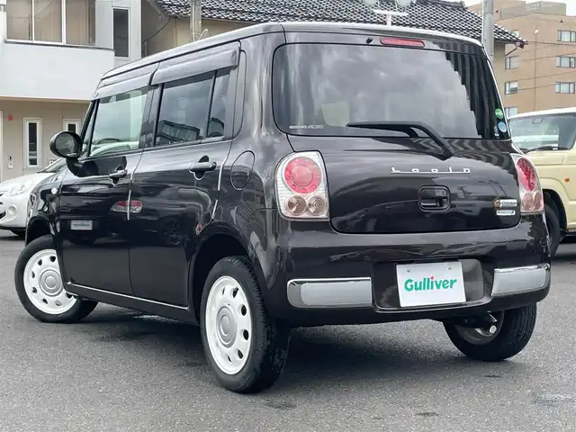 スズキ ラパン ショコラ G 島根県 2014(平26)年 5.8万km アーバンブラウンパールメタリック 社外メモリナビ　/フルセグＴＶ　/ＤＶＤ再生　/Ｂｌｕｅｔｏｏｔｈ接続　/前後ドライブレコーダー　/ビルトインＥＴＣ　/アイドリングストップ　/スマートキー　/プッシュスタート　/純正フロアマット