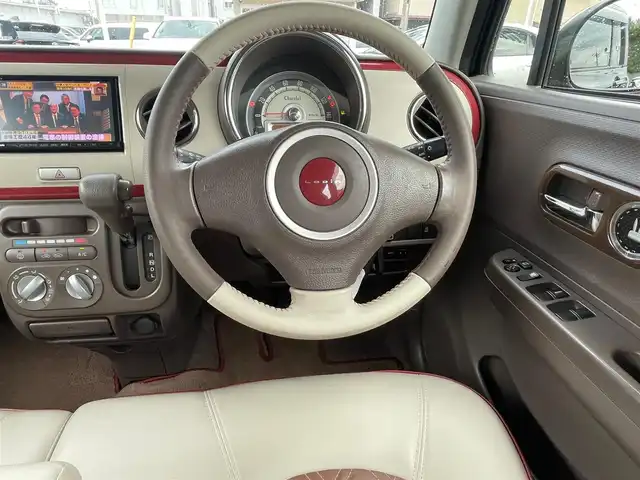 スズキ ラパン ショコラ G 島根県 2014(平26)年 5.8万km アーバンブラウンパールメタリック 社外メモリナビ　/フルセグＴＶ　/ＤＶＤ再生　/Ｂｌｕｅｔｏｏｔｈ接続　/前後ドライブレコーダー　/ビルトインＥＴＣ　/アイドリングストップ　/スマートキー　/プッシュスタート　/純正フロアマット