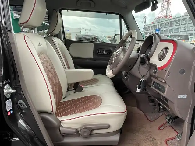 スズキ ラパン ショコラ G 島根県 2014(平26)年 5.8万km アーバンブラウンパールメタリック 社外メモリナビ　/フルセグＴＶ　/ＤＶＤ再生　/Ｂｌｕｅｔｏｏｔｈ接続　/前後ドライブレコーダー　/ビルトインＥＴＣ　/アイドリングストップ　/スマートキー　/プッシュスタート　/純正フロアマット