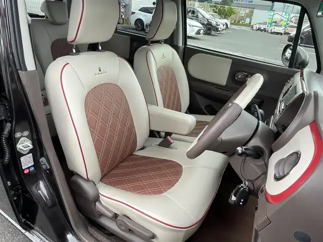 スズキ ラパン ショコラ G 島根県 2014(平26)年 5.8万km アーバンブラウンパールメタリック 社外メモリナビ　/フルセグＴＶ　/ＤＶＤ再生　/Ｂｌｕｅｔｏｏｔｈ接続　/前後ドライブレコーダー　/ビルトインＥＴＣ　/アイドリングストップ　/スマートキー　/プッシュスタート　/純正フロアマット