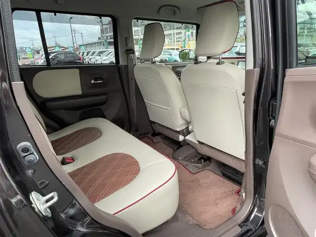 スズキ ラパン ショコラ G 島根県 2014(平26)年 5.8万km アーバンブラウンパールメタリック 社外メモリナビ　/フルセグＴＶ　/ＤＶＤ再生　/Ｂｌｕｅｔｏｏｔｈ接続　/前後ドライブレコーダー　/ビルトインＥＴＣ　/アイドリングストップ　/スマートキー　/プッシュスタート　/純正フロアマット